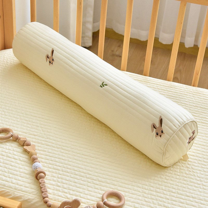 婴儿床防撞缓冲床围新生宝宝x床护栏儿童靠枕抱枕可拆洗圆柱枕