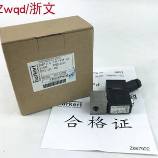 AC220V电磁阀德burker 1.6 FKM 6012 24VDC