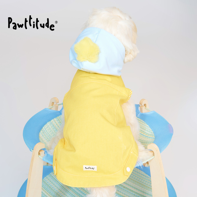 Pawttitude小型犬星星人连帽马甲