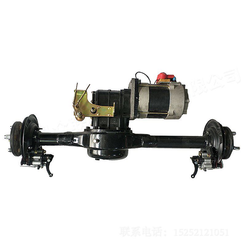 载重电动三轮车后桥总成大功率碟刹桥改装液压油刹全套大功率配件