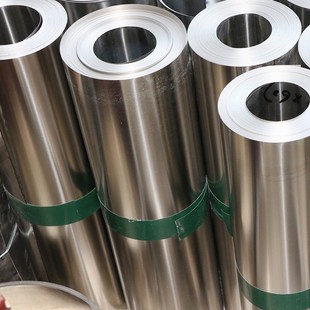 厂家304不锈钢带 0.1mm厚度可分条 管道保温用不锈钢皮0.01