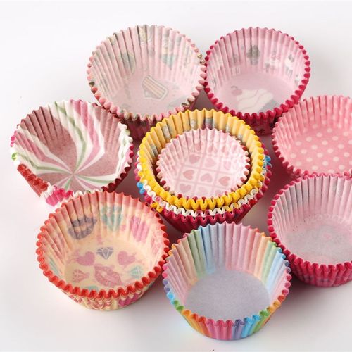 14cm耐高温雪媚娘圆形纸垫纸托 一次性印花防油纸托 蛋糕纸杯