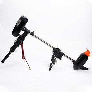 1600w船用推进器 无刷电动船外机橡皮艇马达螺旋挂桨机 挂浆机