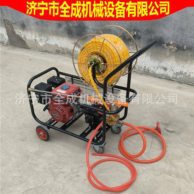 汽油担架式推车式机动农药打药机清洗机农用稻田喷雾器价格