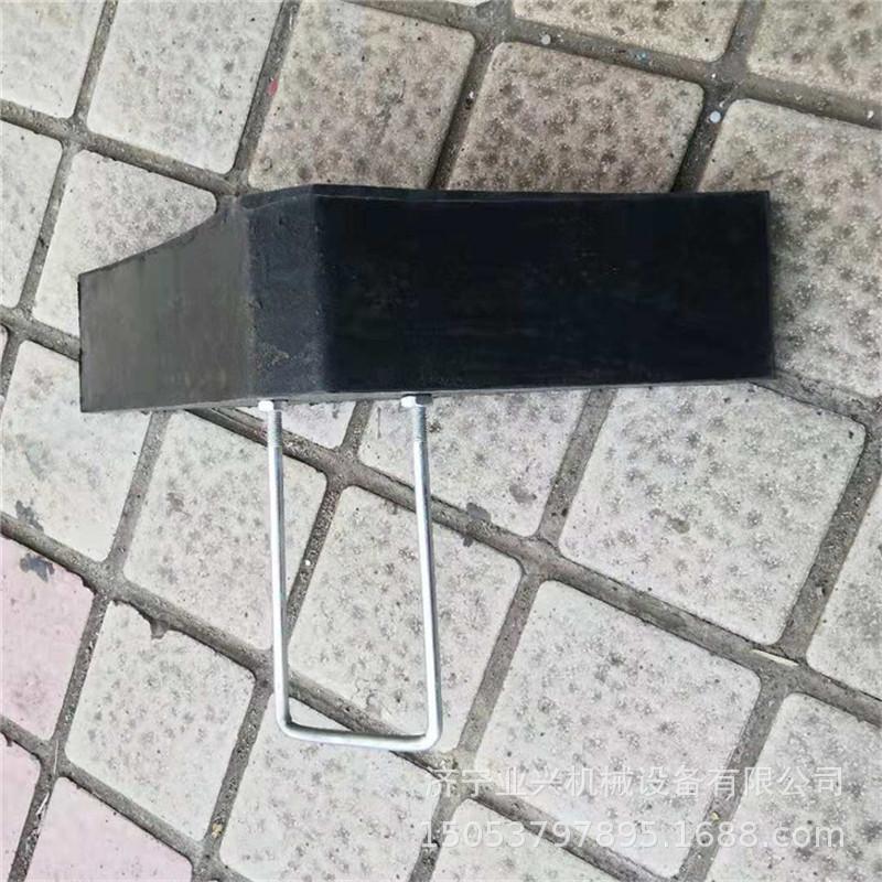 高弹性橡胶止退器 双面大370*80*100 铁路橡胶止滑器现货