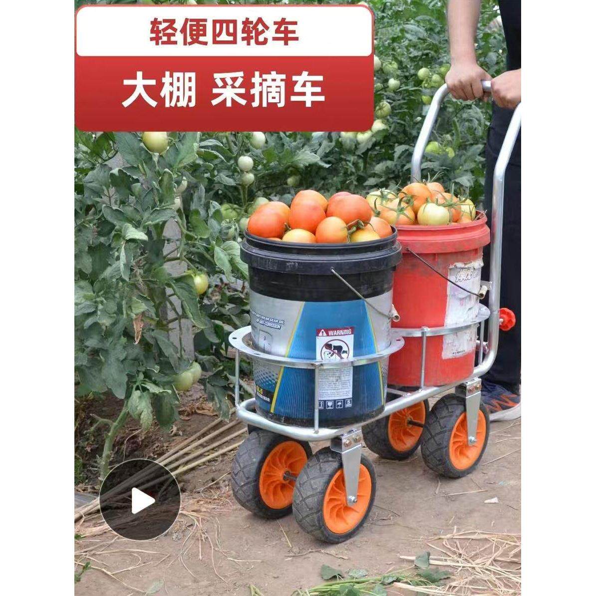 采购产品温室采摘车,果园菜地运输车,家庭购物车,杂货店购物车