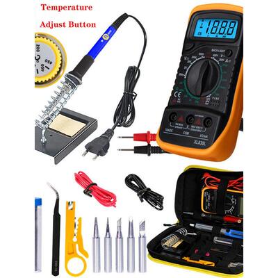 Multimeter Soldering Iron Kit万用表维修套装60W电烙铁焊锡组合