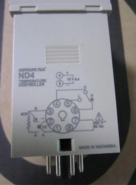全新原装韩国韩荣温控器ND4-PKMR07无指示温度控制器ND4-PPMR07