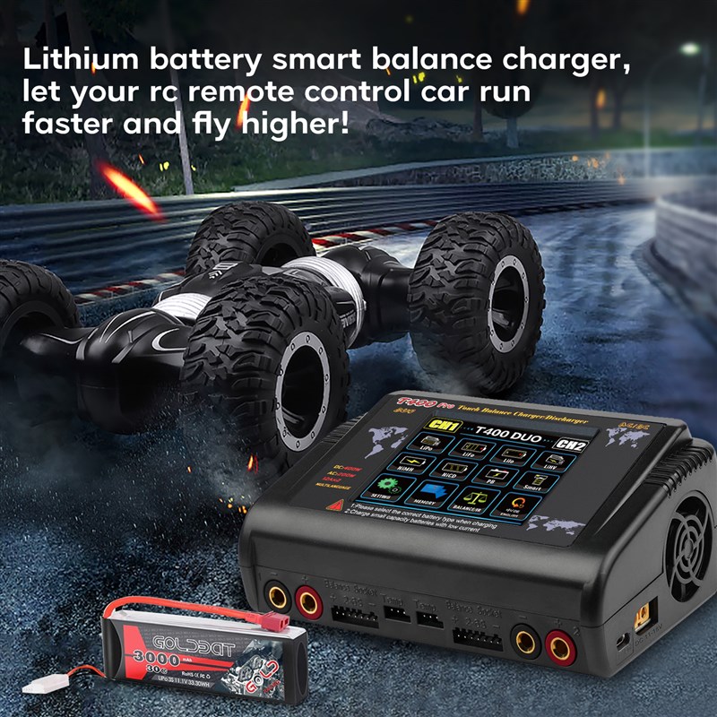 航模充电器B6平衡充电器智能充电器LIPO触摸充电器辉拓HTRC