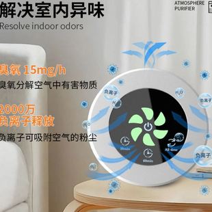 跨境热销空气净化器厕所除味净化空气臭氧仪负离子发生器小型家用