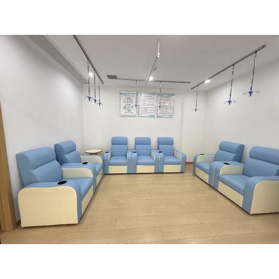 卫生室输液沙发诊所单人电动可躺吊水椅医院门诊口腔科候诊室椅子