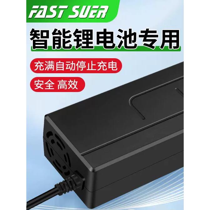 速尔电动车锂电池充电器48V60V72V三元磷酸铁锂自动断电通用5A8A