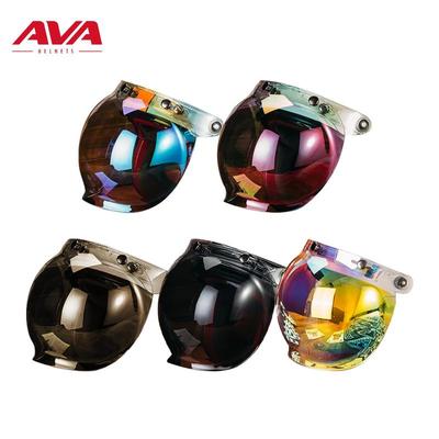 AVA机车安全帽半盔GARAGE镜片泡泡镜半盔3/4盔护目镜防风面罩