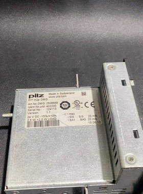仓库有DMG402200安全皮尔兹Pilz模块PIT
