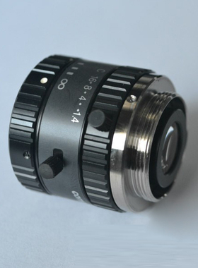 computar 工业镜头M0814-MP  8mm工业镜头 安防 机器视觉工业镜头