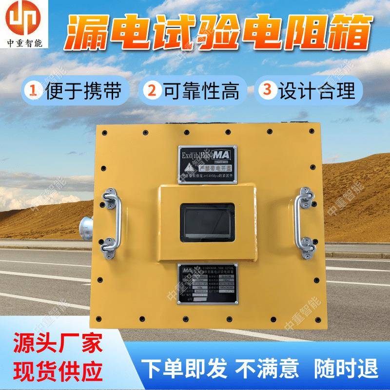 隔爆型漏电试验电阻箱现货DZB-4/24矿用隔爆型漏电试验电阻箱