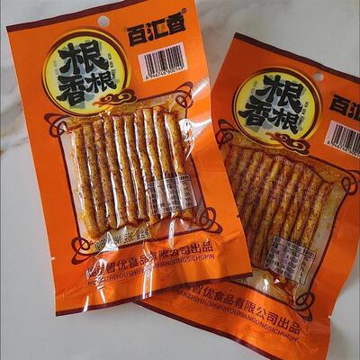 湖南特产百汇香根根香辣条儿时经典8090后童年怀旧解馋小零食小吃