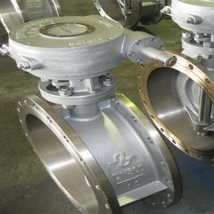 蝶阀DN801 电站阀门 D343W 16P不锈钢蝶阀 不锈钢法兰涡轮蝶阀