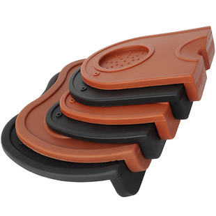 防滑转角垫填压器座意式机硅胶咖啡手柄吧台粉锤不锈铁实心压粉器