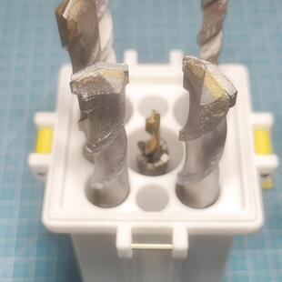 冲击钻头方柄圆柄电锤钻头收纳盒钻头工具收纳电锤钻头收纳冲击钻