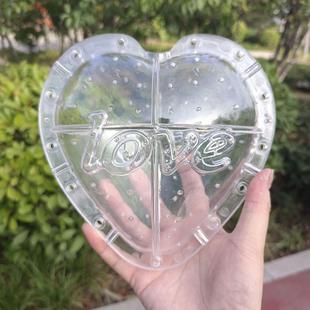 宝西瓜定型生长模具3 心形方形元 4斤520LOVE爱心水果生长塑料模子