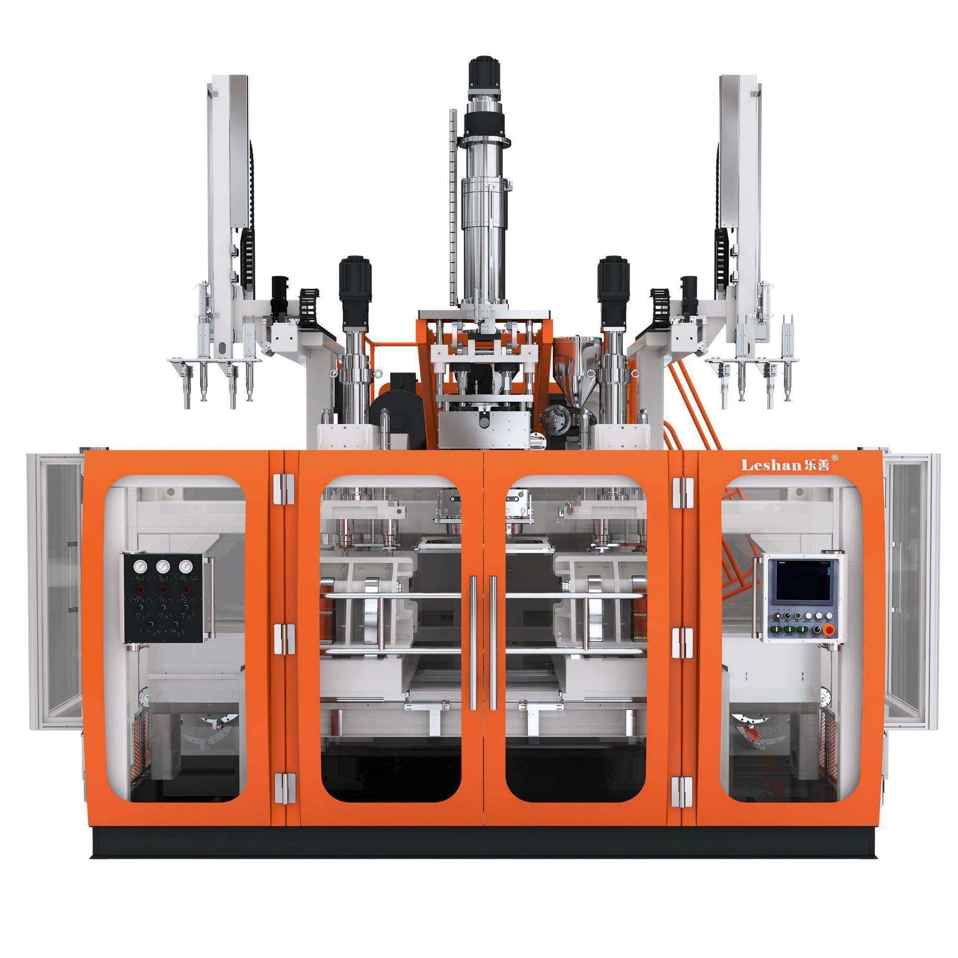 厂家供应双螺杆挤出机全自动塑料吹瓶机吹塑机一次成型模具推荐,五金/工具,吹塑机,淘宝优惠券,粉丝福利购,淘宝优惠卷