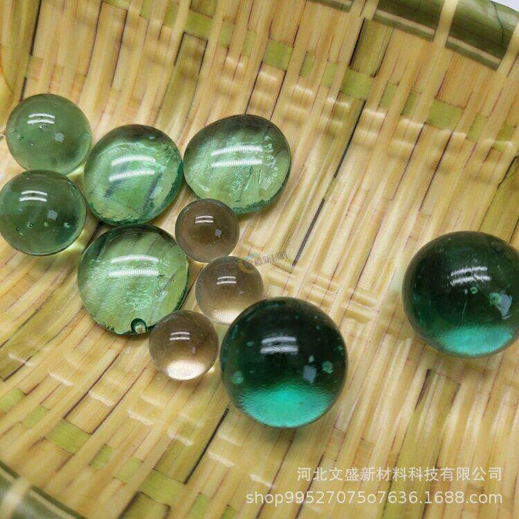 9-35MM二氧化硅玻璃球熔点稳定1055℃工业填充玻璃珠杀虫剂搅拌球