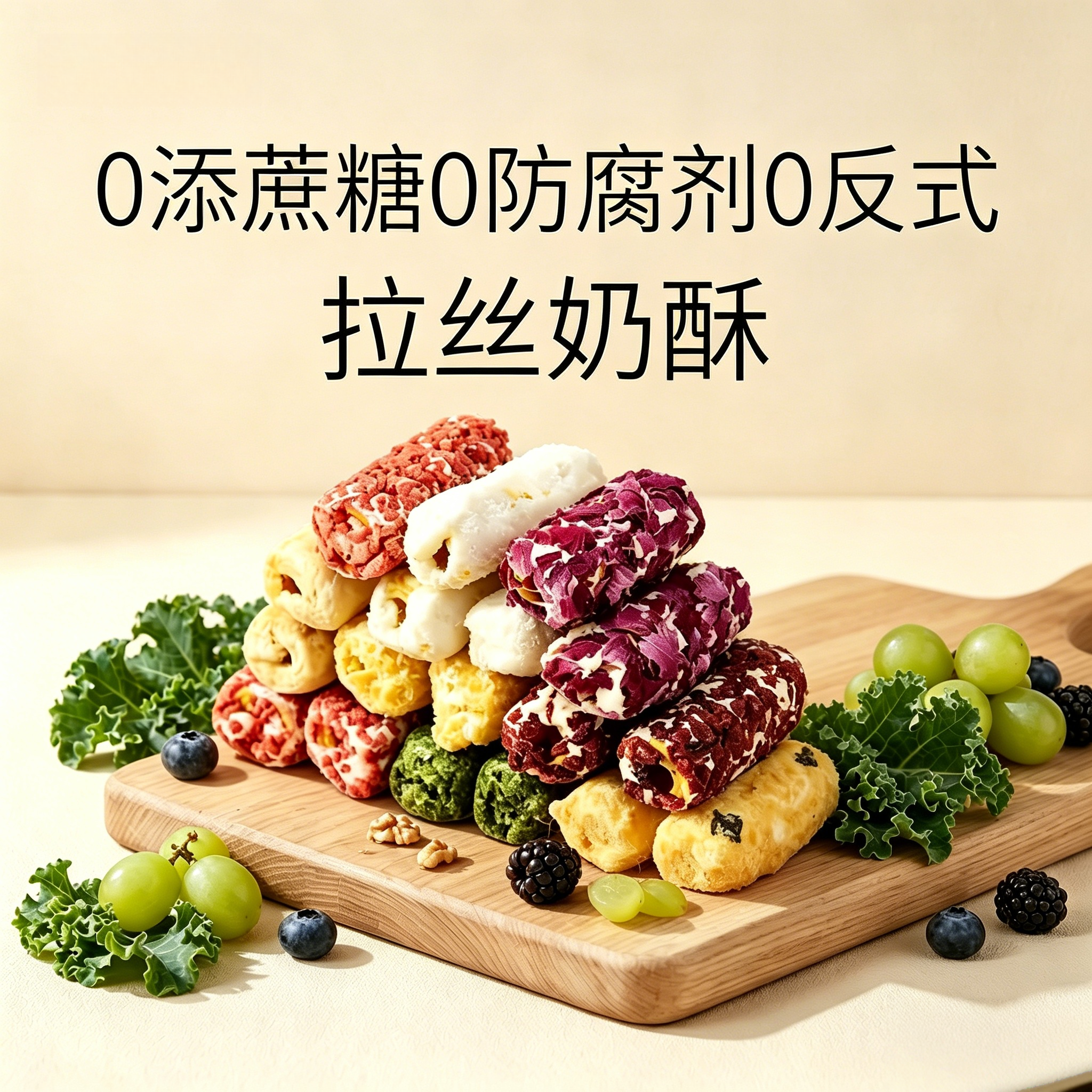 胖超市东来拉丝奶酥250g芒果味玫瑰味夹心蛋卷休闲网红小零食