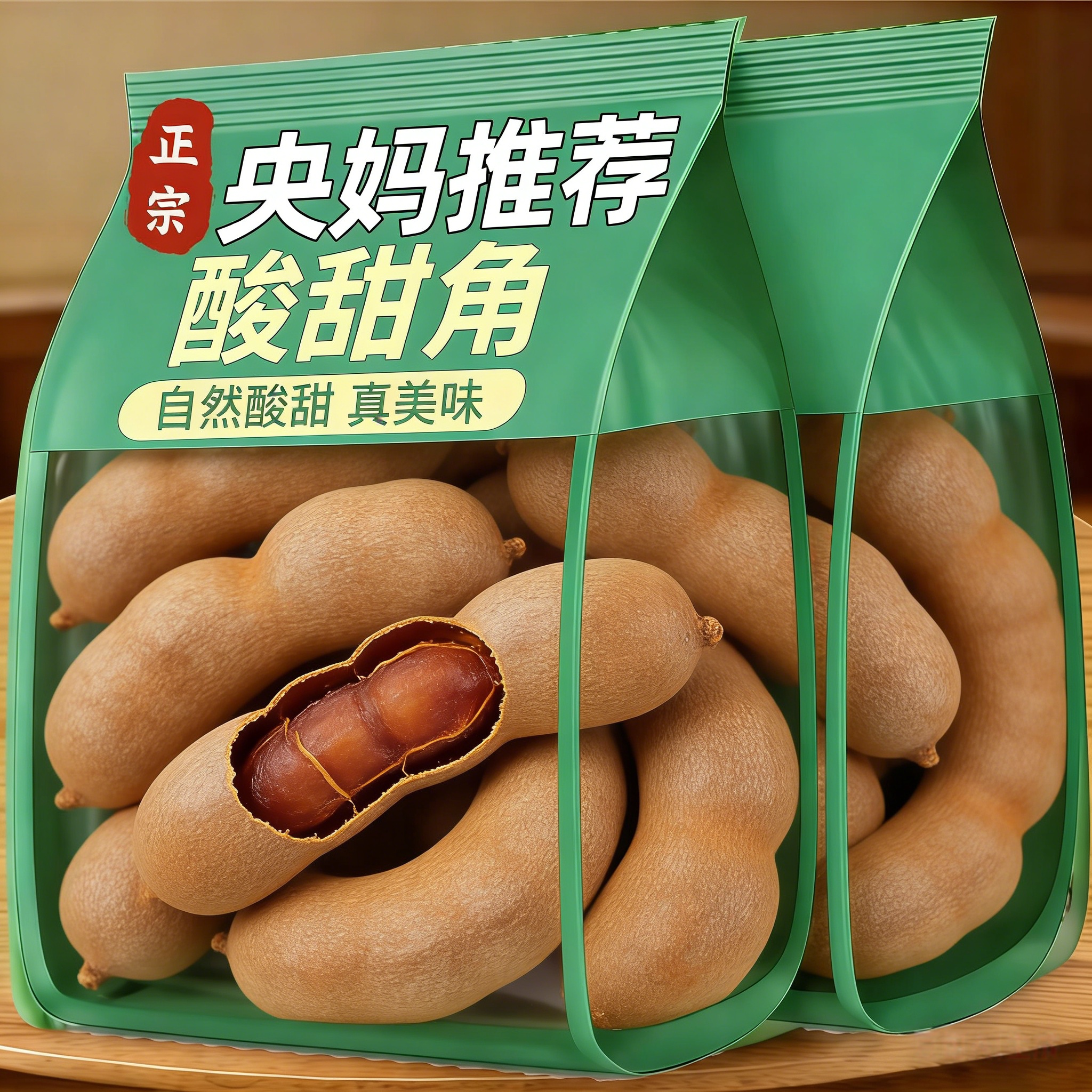 央妈推荐云南野生大甜角零食