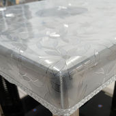 新款 简约透明pvc桌布防水防油烤火罩透明桌垫电炉罩皮套火炉桌面