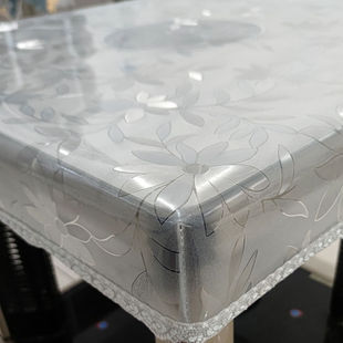 新款简约透明pvc桌布防水防油烤火罩透明桌垫电炉罩皮套火炉桌面