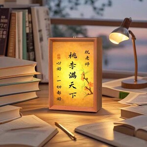 毕业季一朝沐杏雨一生念师恩相框