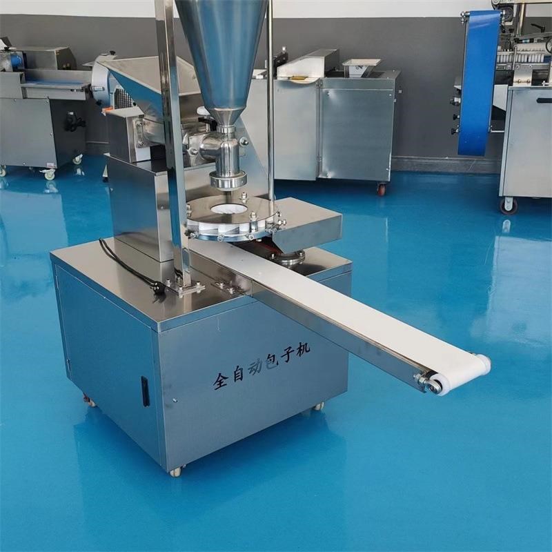 彷手工全自动小笼包机器卷面式数控商L用包子机多功能馅饼机