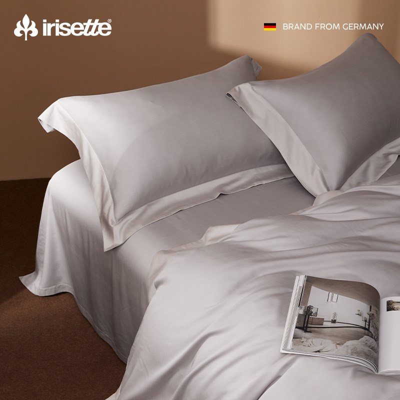 irisette床单四件套100支兰精天丝床笠夏季凉感T丝滑套件床单被套