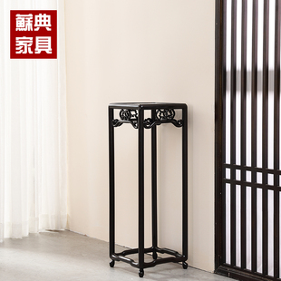 红木家具非洲酸枝木花架明式花几落地古典花架客厅落地花卉盆景架