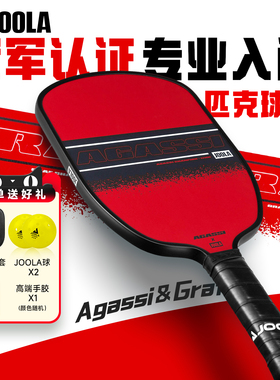 JOOLA阿加西/Agassi联名款双认证板碳玻纤新手进阶运动匹克球拍