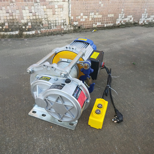 电动葫芦卷扬机380V 多功能提升机 吊料机 家用吊机 220V 建筑