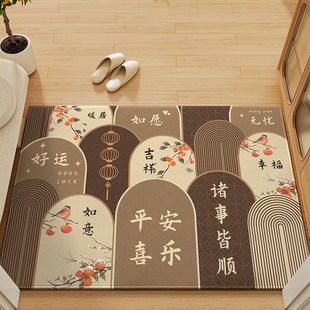 入户门地垫家用大门口吸尘防滑脚踏垫可定制玄关地毯垫踩脚垫室外