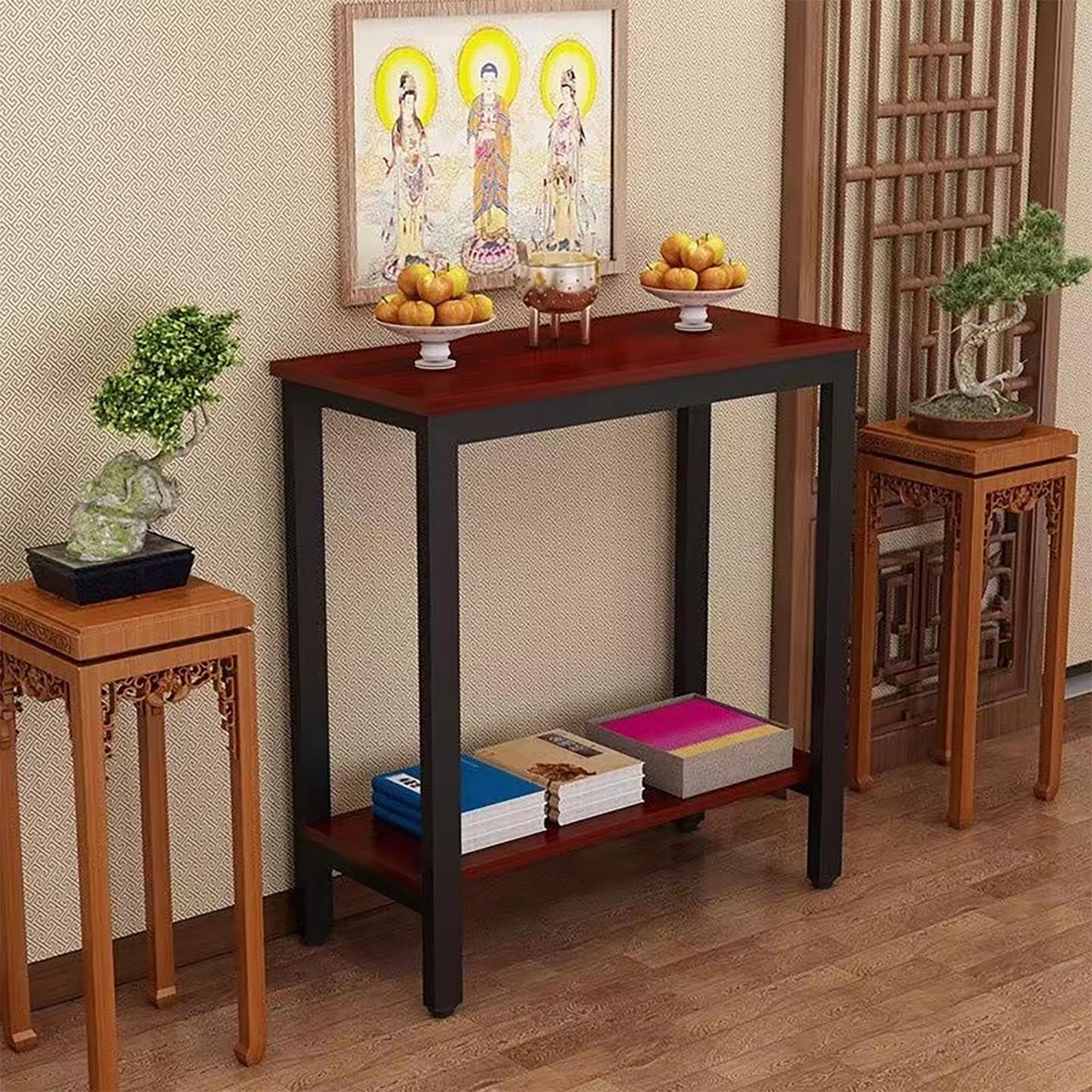 佛桌佛台香案菩萨神台供桌画像财神简约现代经济型条案供台架家用