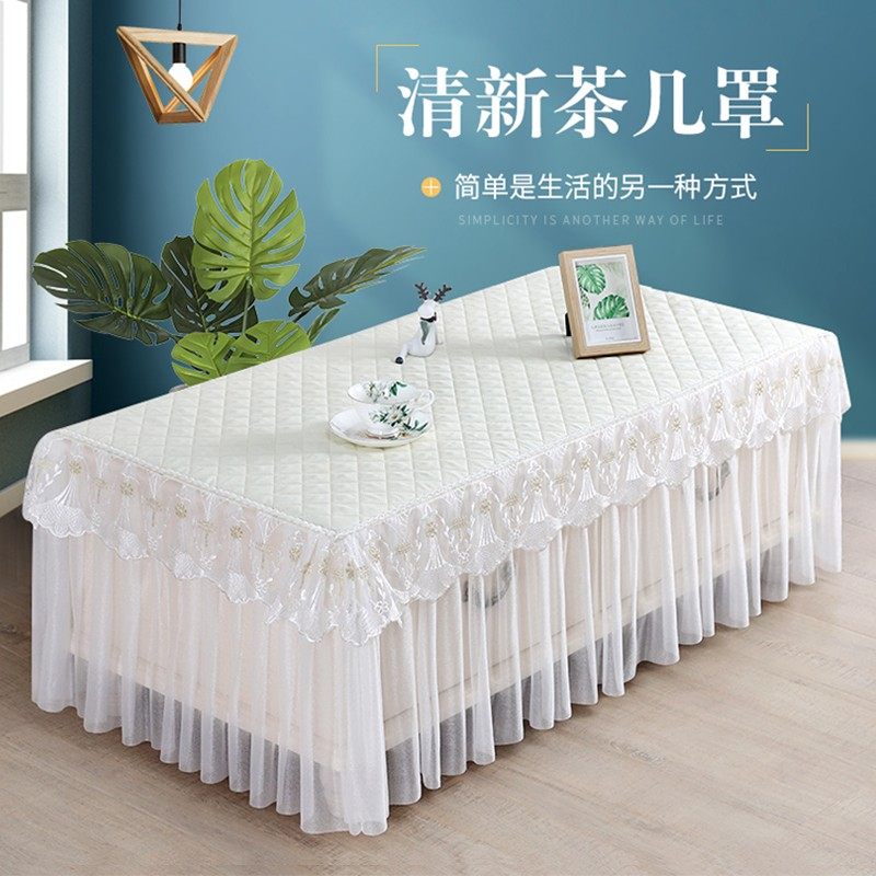 清新茶几桌布蕾丝长方形家用防尘罩电视柜盖巾布艺全包茶几布罩套,居家布艺,桌布,淘宝优惠券,粉丝福利购,淘宝优惠卷