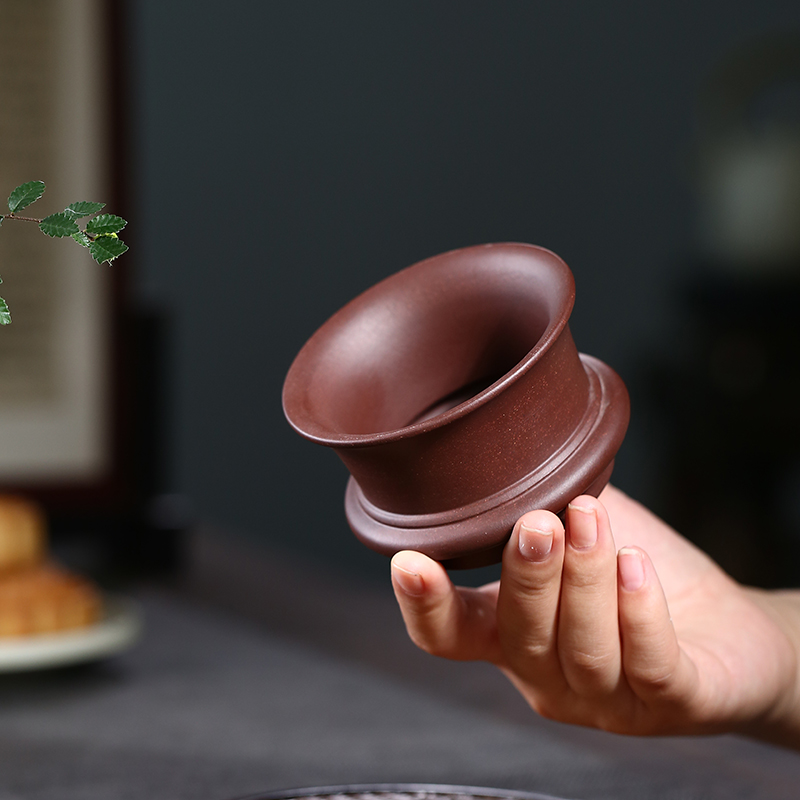 清香阁紫砂 手工精制微型盆景盆 桌面微型桩子茶台景观小盆古典花