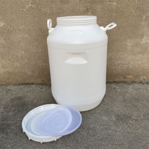 加厚食品级发酵桶带盖密封塑料圆桶50升100斤酵素桶家用储水桶