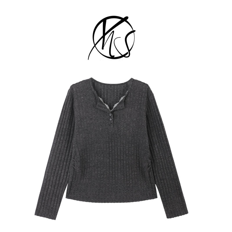 NANJIE/楠姐蕾丝V领内搭