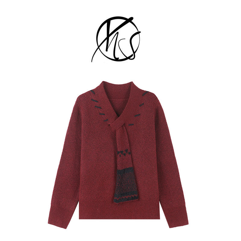 NANJIE/楠姐冬季新款毛针织衫