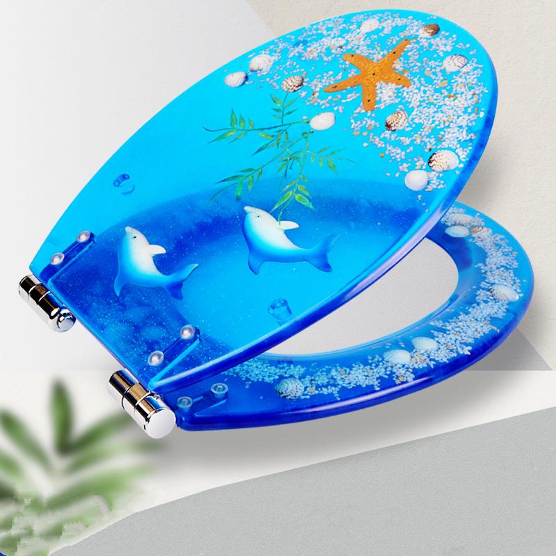 树脂马桶盖 家用坐便器配件老式通用抽水马桶圈u型o型v型加厚盖板