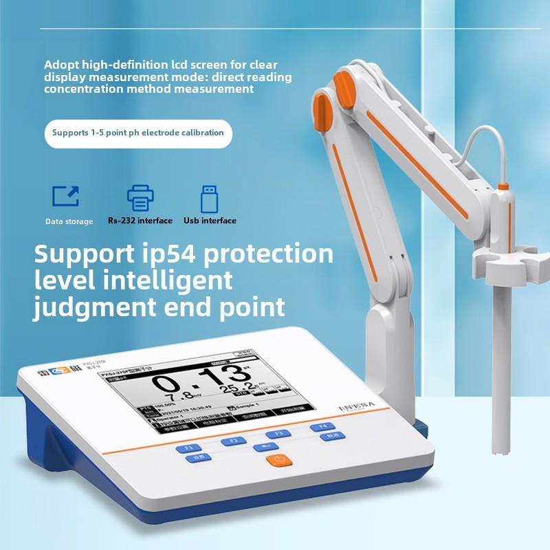雷磁Pxsj-216F离子计实验室级高精度Ph/离子浓度检测器专业校准