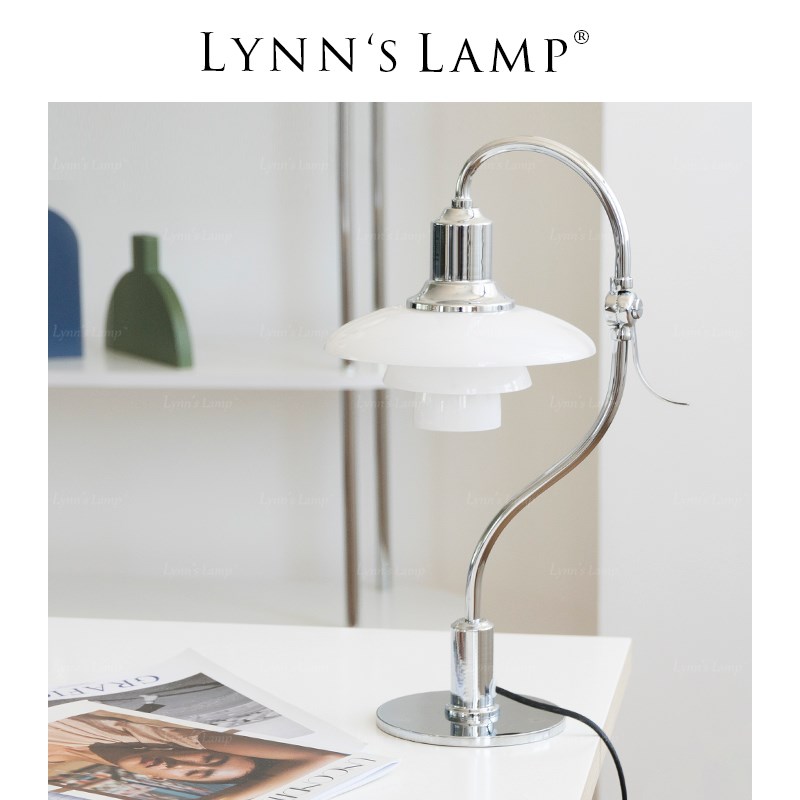 Lynns立意 丹麦ph3/2台灯 卧室床头柜复古氛围书房书桌装饰台灯