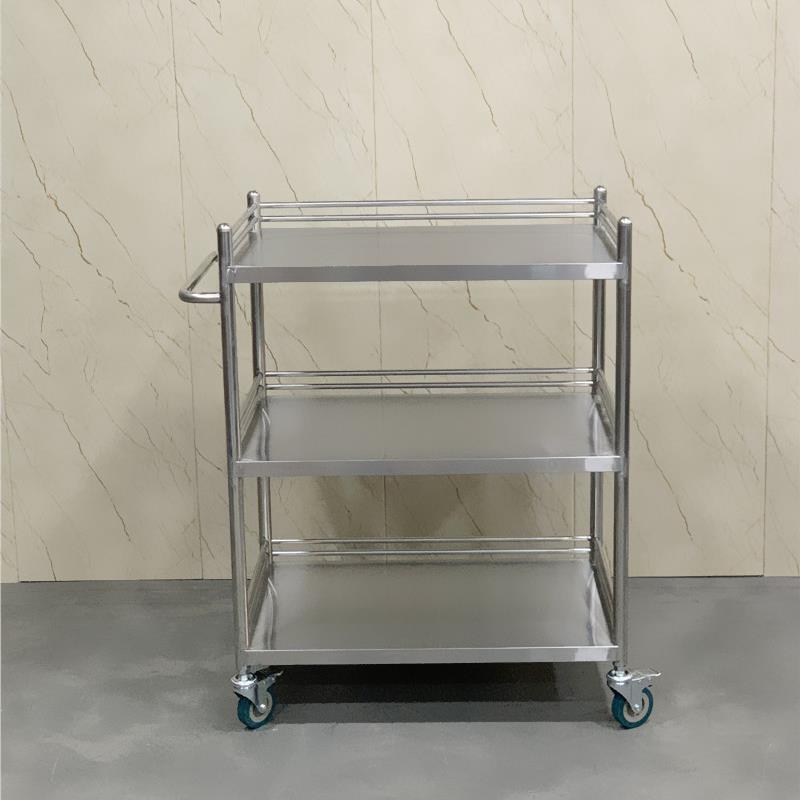 医院加厚不锈钢器械台器械车手术车治疗车换药车美容仪器车手推车