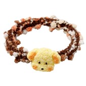 彩色毛绒发圈女高弹力扎发橡皮筋头绳不伤K发耐用发绳女高级感饰