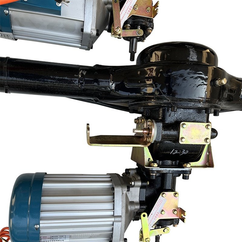 汽车改装油电两用差速器t牙包箱体A拉货电动四轮车改装后桥无刷电